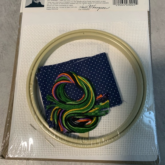 Cross-stitch NWT vintage sheep ewe kit embroidery craft folk art - Picture 3 of 6